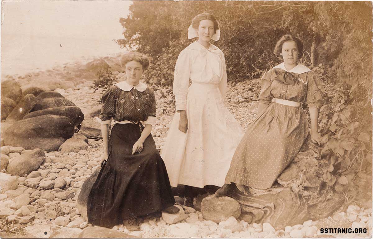 dorothy gibson survivor postcard 30 aug 1910 titanic 1912