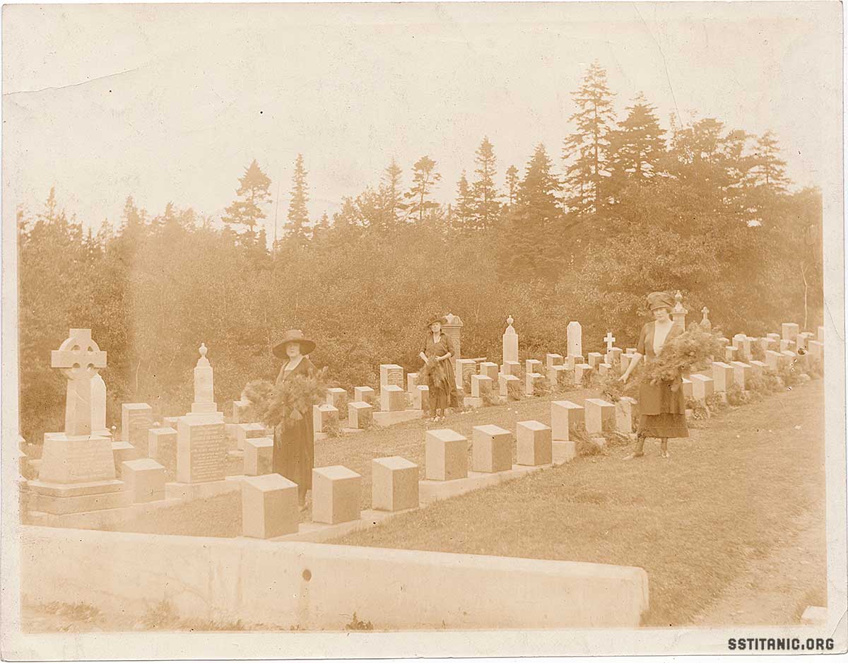 margaret molly brown halifax graveyard 1920 titanic 1912